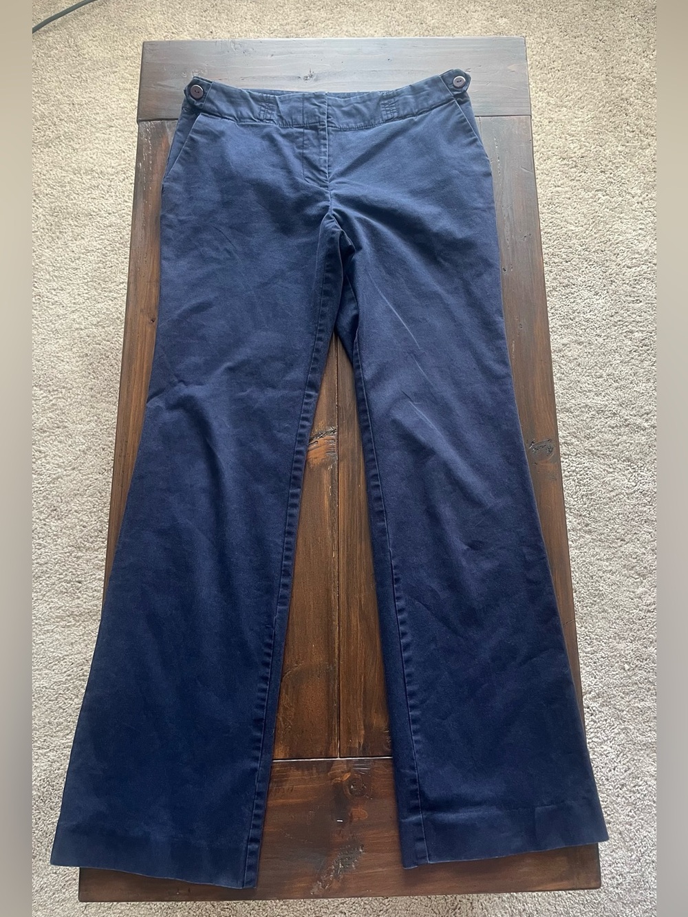 Kenneth Cole Women’s Straight-Leg Pants in Navy